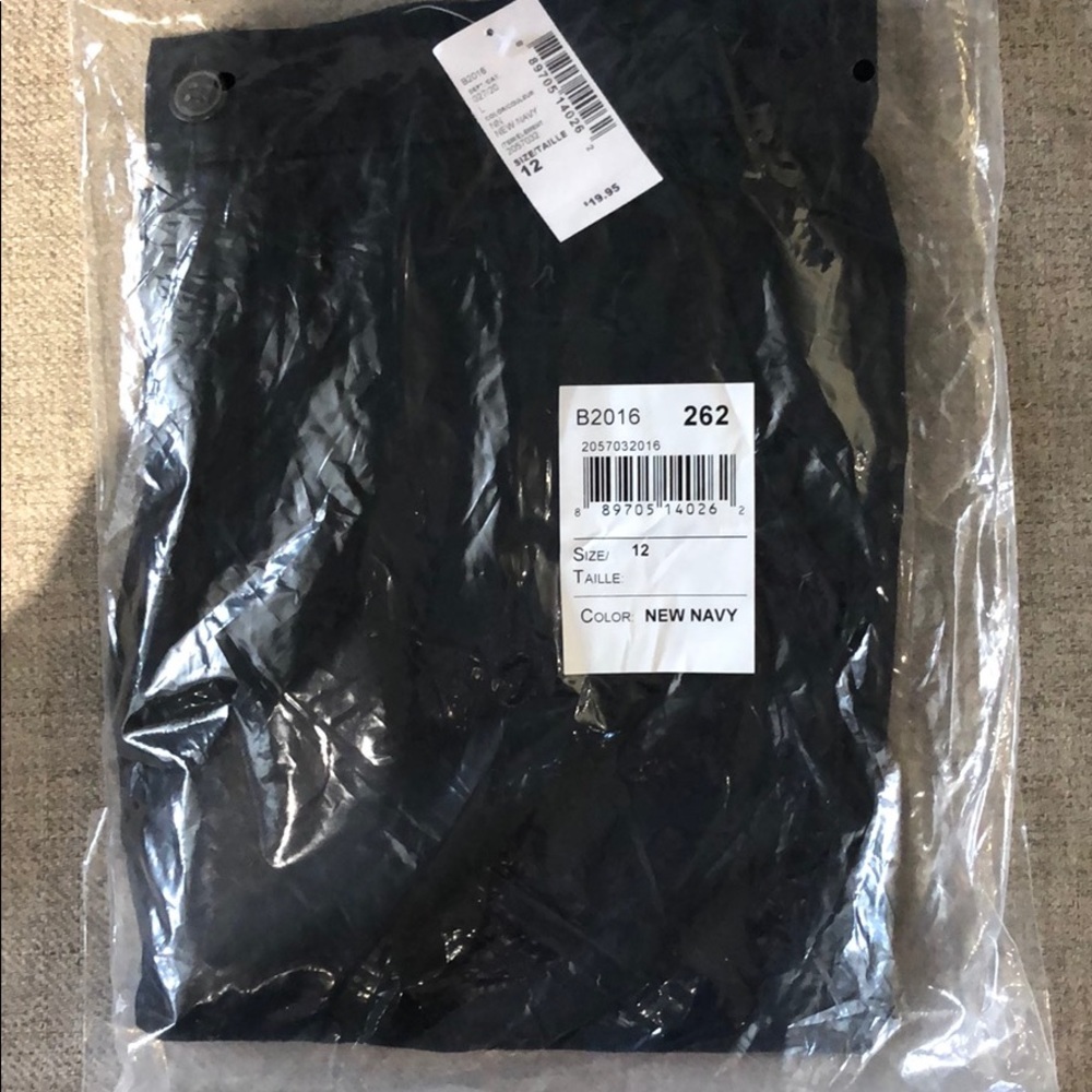 Navy pants